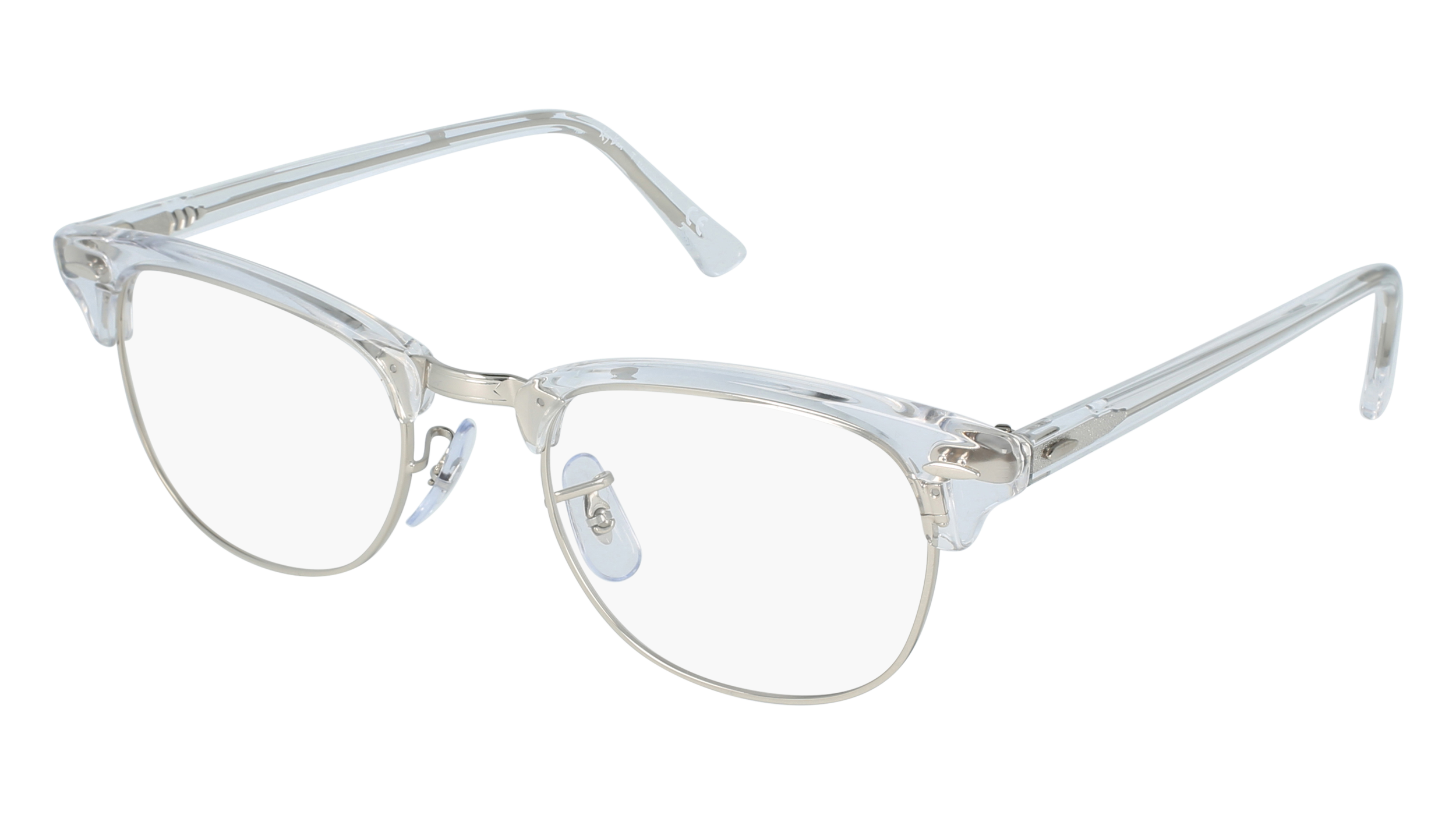 Rayban Rb 5154 White Transparent Unisex S Eyeglasses Jcpenney Optical